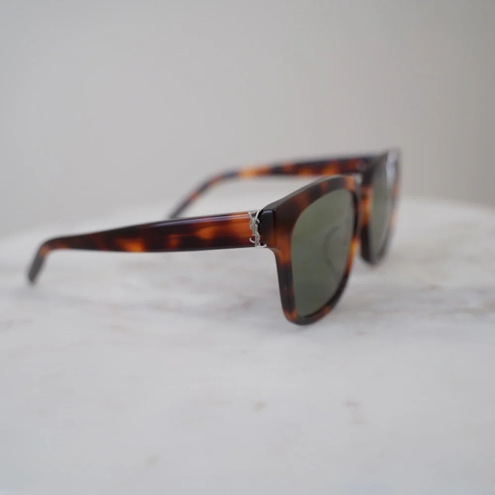 Saint Laurent YSL Women’s Square Frame Sunglasses 55mm NEW